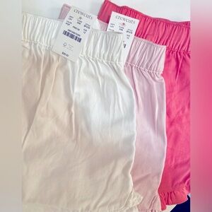 Crewcuts | Lot of 3 | Girls' ruffle pull-on short in soft chino